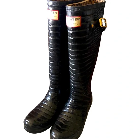 🌺🌺NEW🌺🌺JIMMY CHOO🌺CROC EMBOSSED🌺🌺 - Picture 3 of 15